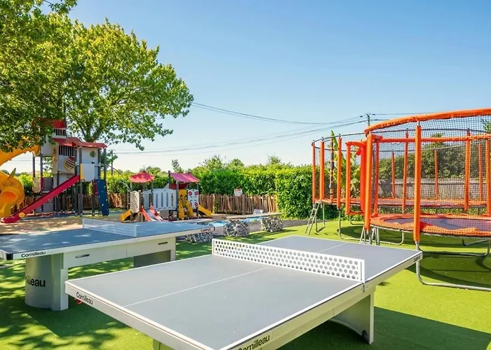 אתר קמפינג Zecamping 4 A 3Km De La Plage Club Enfant Piscine Couverte Animations 4*